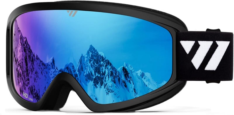 ISTON Ski Goggles - OTG Snow/Snowboard Goggles for Men, Women & Youth - 100% UV Protection W1 - Image 1